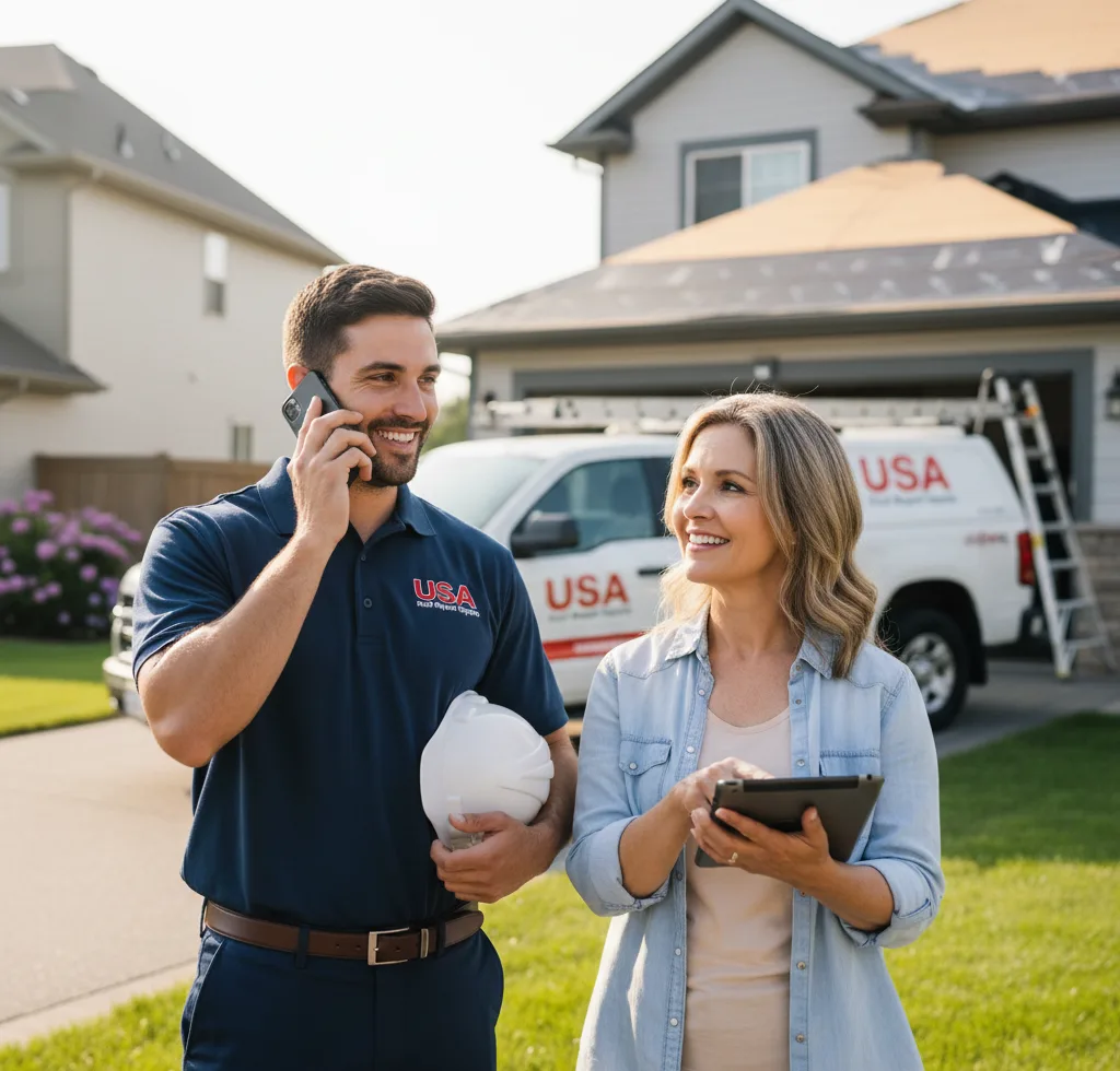 USA Roof Repair Experts customer support in Pelham